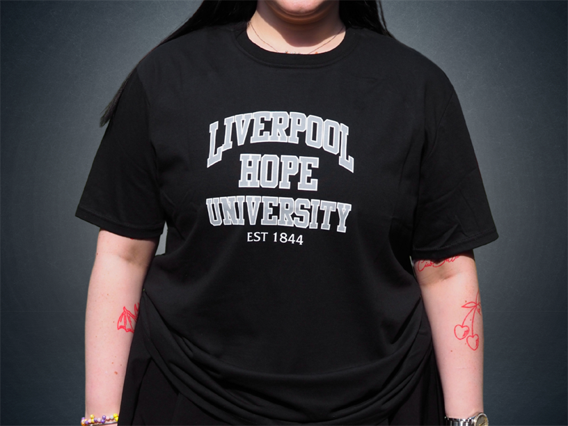 Black Liverpool Hope Tee